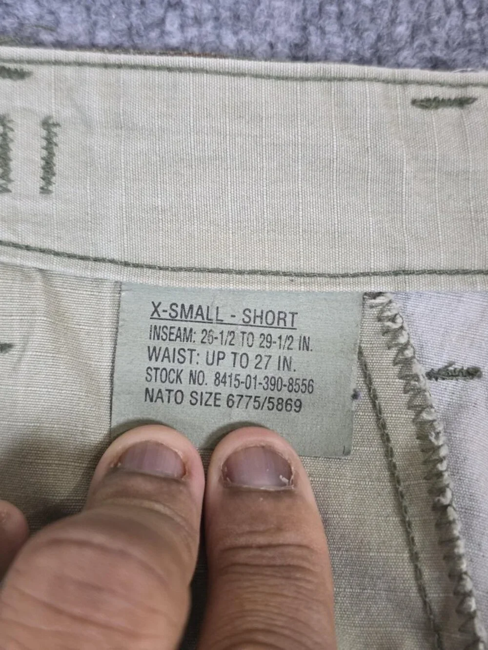 Propper Pants Mens XS Short Woodland Camo BDU Hot Weather Combat Cargo Military